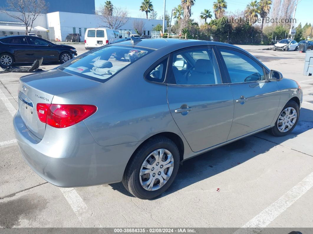 2010 Hyundai Elantra Gls Silver vin: KMHDU4ADXAU840050