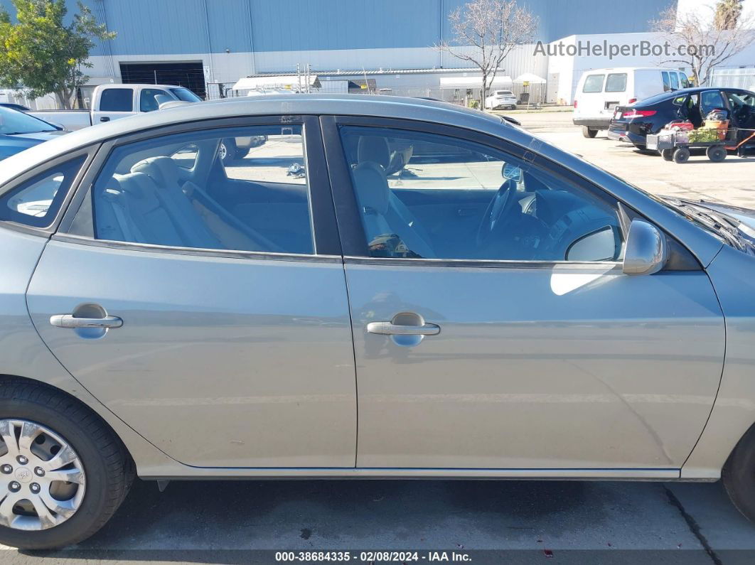 2010 Hyundai Elantra Gls Silver vin: KMHDU4ADXAU840050