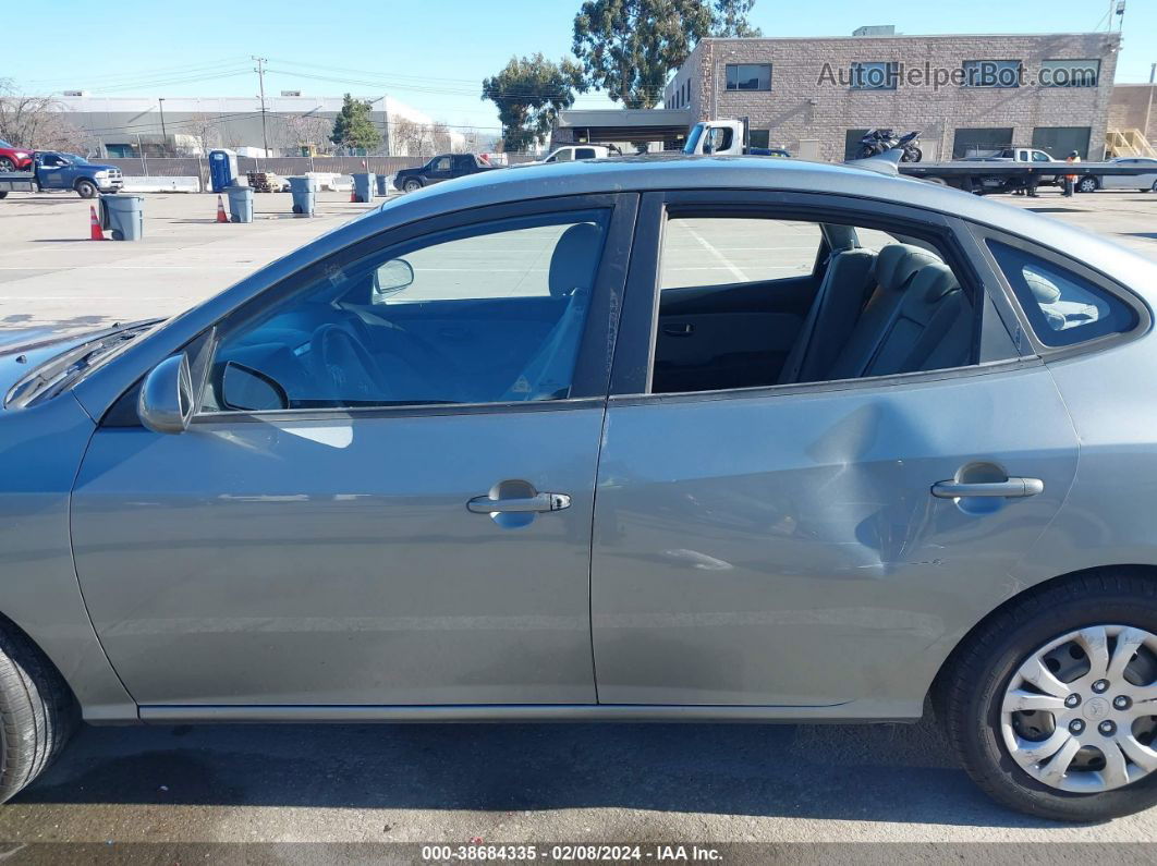 2010 Hyundai Elantra Gls Silver vin: KMHDU4ADXAU840050