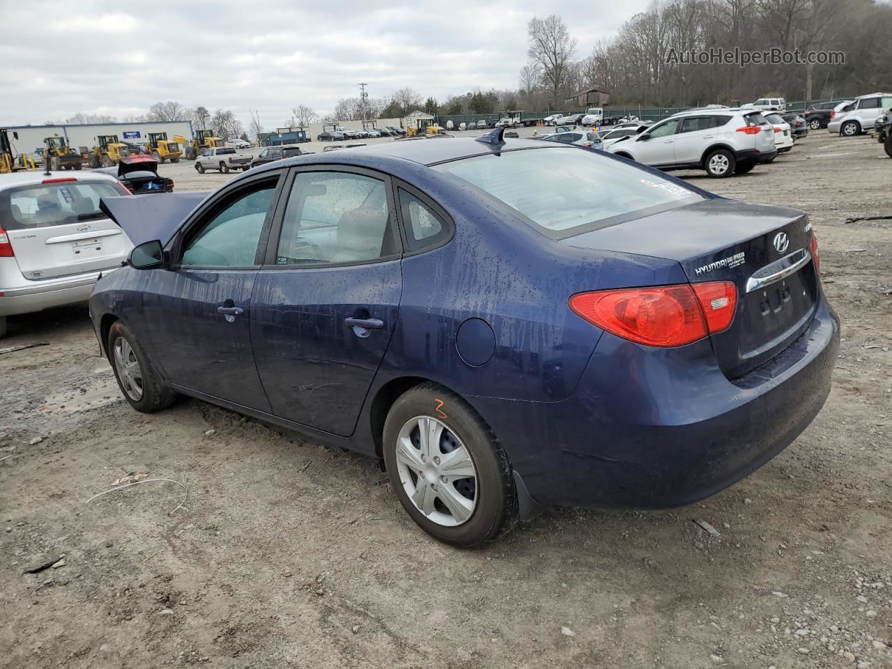 2010 Hyundai Elantra Blue Синий vin: KMHDU4ADXAU874893