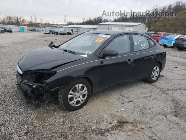 2010 Hyundai Elantra Blue Black vin: KMHDU4ADXAU879429