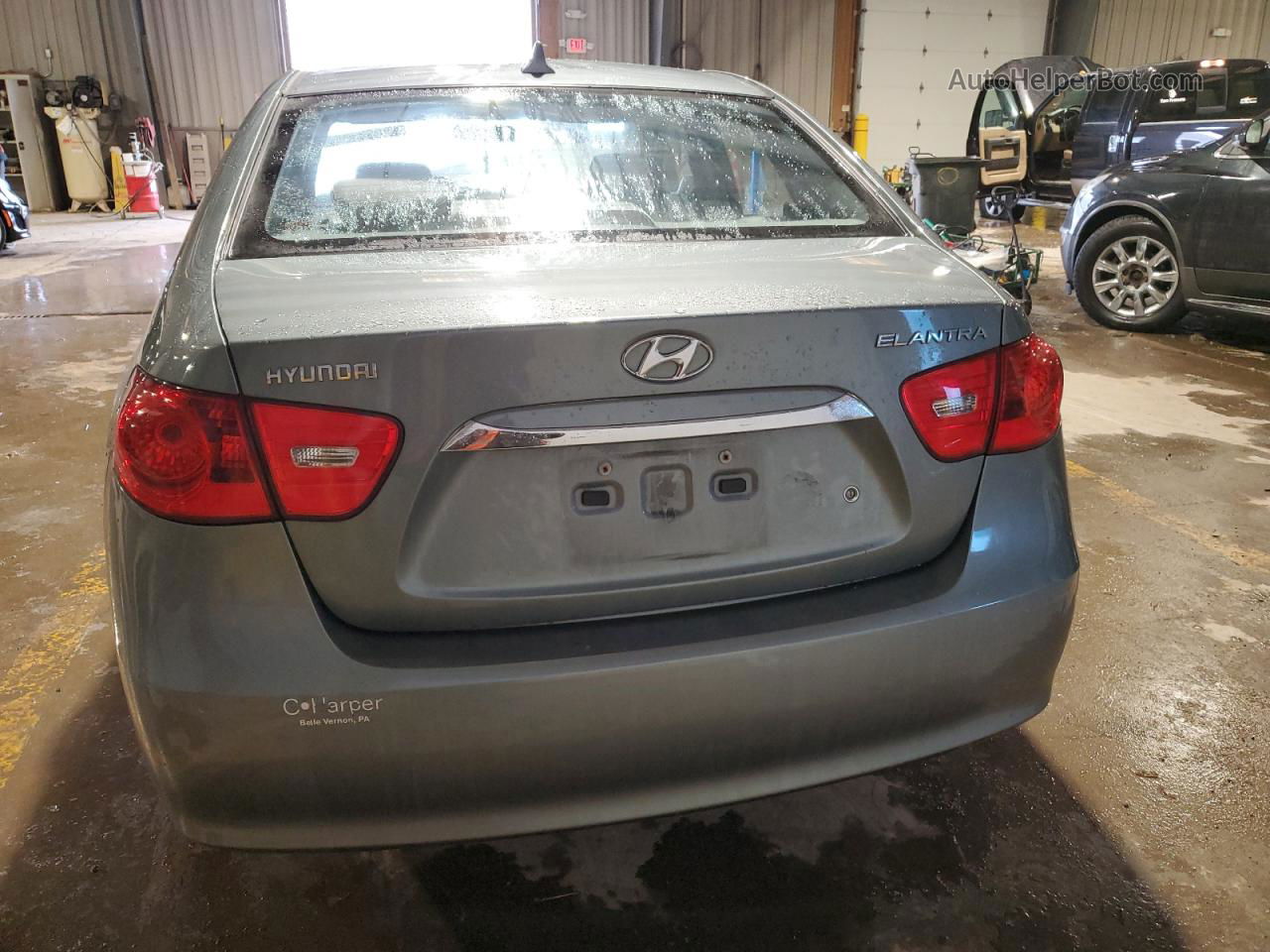 2010 Hyundai Elantra Blue Gray vin: KMHDU4ADXAU921632