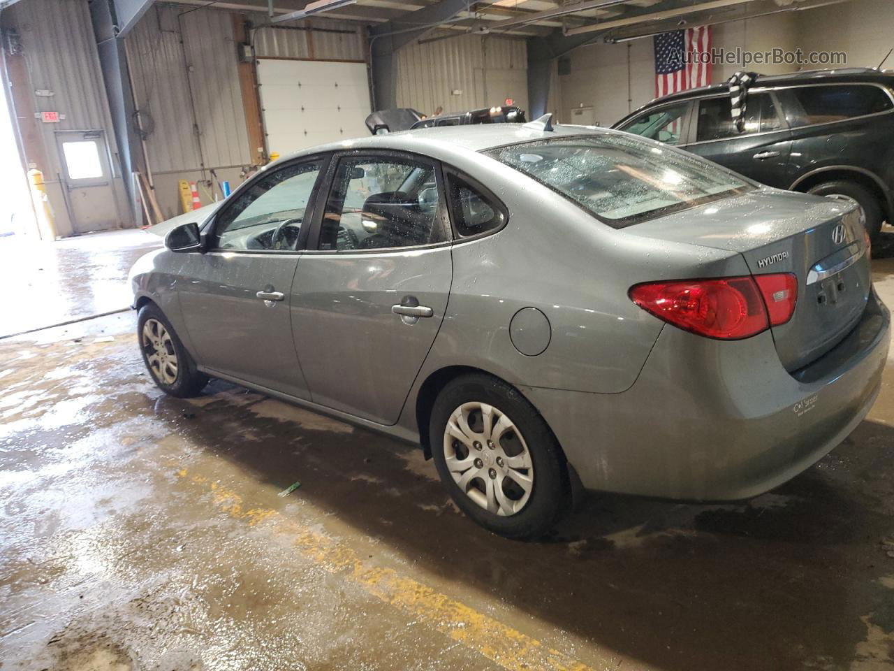 2010 Hyundai Elantra Blue Gray vin: KMHDU4ADXAU921632