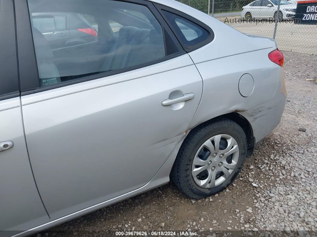 2010 Hyundai Elantra Gls Silver vin: KMHDU4ADXAU927026