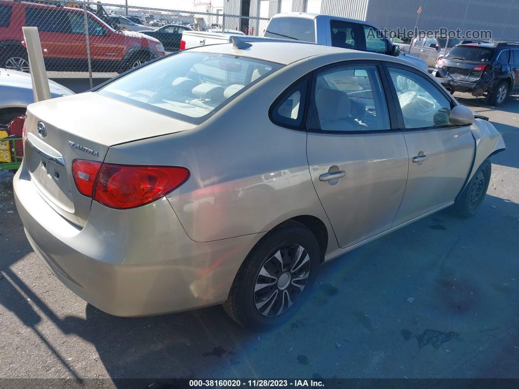 2010 Hyundai Elantra Gls Gold vin: KMHDU4ADXAU930458