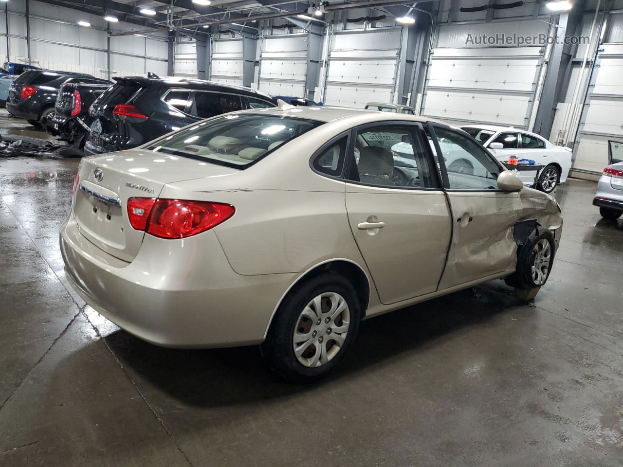 2010 Hyundai Elantra Blue Gold vin: KMHDU4ADXAU931836