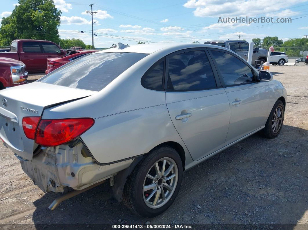 2010 Hyundai Elantra Gls Silver vin: KMHDU4ADXAU990384