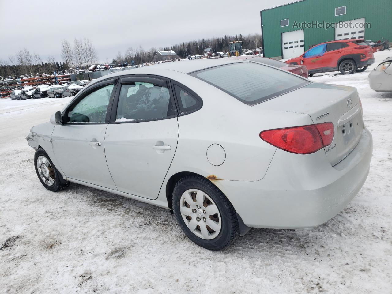 2010 Hyundai Elantra Blue Серебряный vin: KMHDU4BD7AU005957