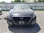 2017 Hyundai Sonata Hybrid Black vin: KMHE24L12HA044210