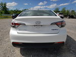 2017 Hyundai Sonata Hybrid White vin: KMHE24L36HA062310