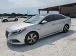 2017 Hyundai Sonata Hybrid Silver vin: KMHE34L11HA054823