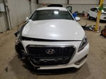 2017 Hyundai Sonata Hybrid White vin: KMHE34L14HA044836