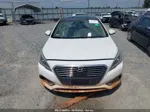 2017 Hyundai Sonata Hybrid Limited White vin: KMHE34L16HA050847