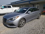 2017 Hyundai Sonata Hybrid Серый vin: KMHE34L18HA051918