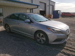 2017 Hyundai Sonata Hybrid Gray vin: KMHE34L18HA051918