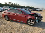 2012 Hyundai Sonata Hybrid Red vin: KMHEC4A43CA046552