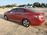 2012 Hyundai Sonata Hybrid Red vin: KMHEC4A43CA046552