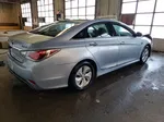 2013 Hyundai Sonata Hybrid Синий vin: KMHEC4A43DA086096