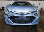 2013 Hyundai Sonata Hybrid Blue vin: KMHEC4A43DA086096