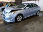 2013 Hyundai Sonata Hybrid Blue vin: KMHEC4A43DA086096