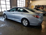 2013 Hyundai Sonata Hybrid Blue vin: KMHEC4A43DA086096