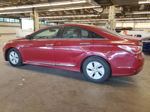 2013 Hyundai Sonata Hybrid Red vin: KMHEC4A44DA070098