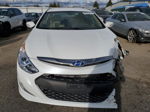 2013 Hyundai Sonata Hybrid White vin: KMHEC4A44DA075981