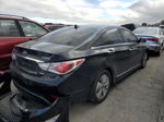 2013 Hyundai Sonata Hybrid Black vin: KMHEC4A44DA076872