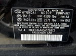 2013 Hyundai Sonata Hybrid Black vin: KMHEC4A44DA076872