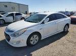 2012 Hyundai Sonata Hybrid White vin: KMHEC4A45CA034449