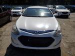 2013 Hyundai Sonata Hybrid White vin: KMHEC4A47DA051108