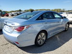 2013 Hyundai Sonata Hybrid Синий vin: KMHEC4A47DA067261