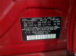 2012 Hyundai Sonata Hybrid Red vin: KMHEC4A48CA041010