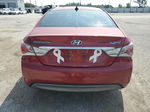 2012 Hyundai Sonata Hybrid Red vin: KMHEC4A48CA044344