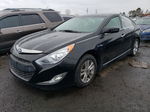 2015 Hyundai Sonata Hybrid Black vin: KMHEC4A48FA127647