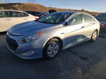 2012 Hyundai Sonata Hybrid Blue vin: KMHEC4A49CA042859