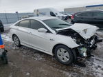 2012 Hyundai Sonata Hybrid White vin: KMHEC4A4XCA025682