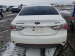 2012 Hyundai Sonata Hybrid White vin: KMHEC4A4XCA025682