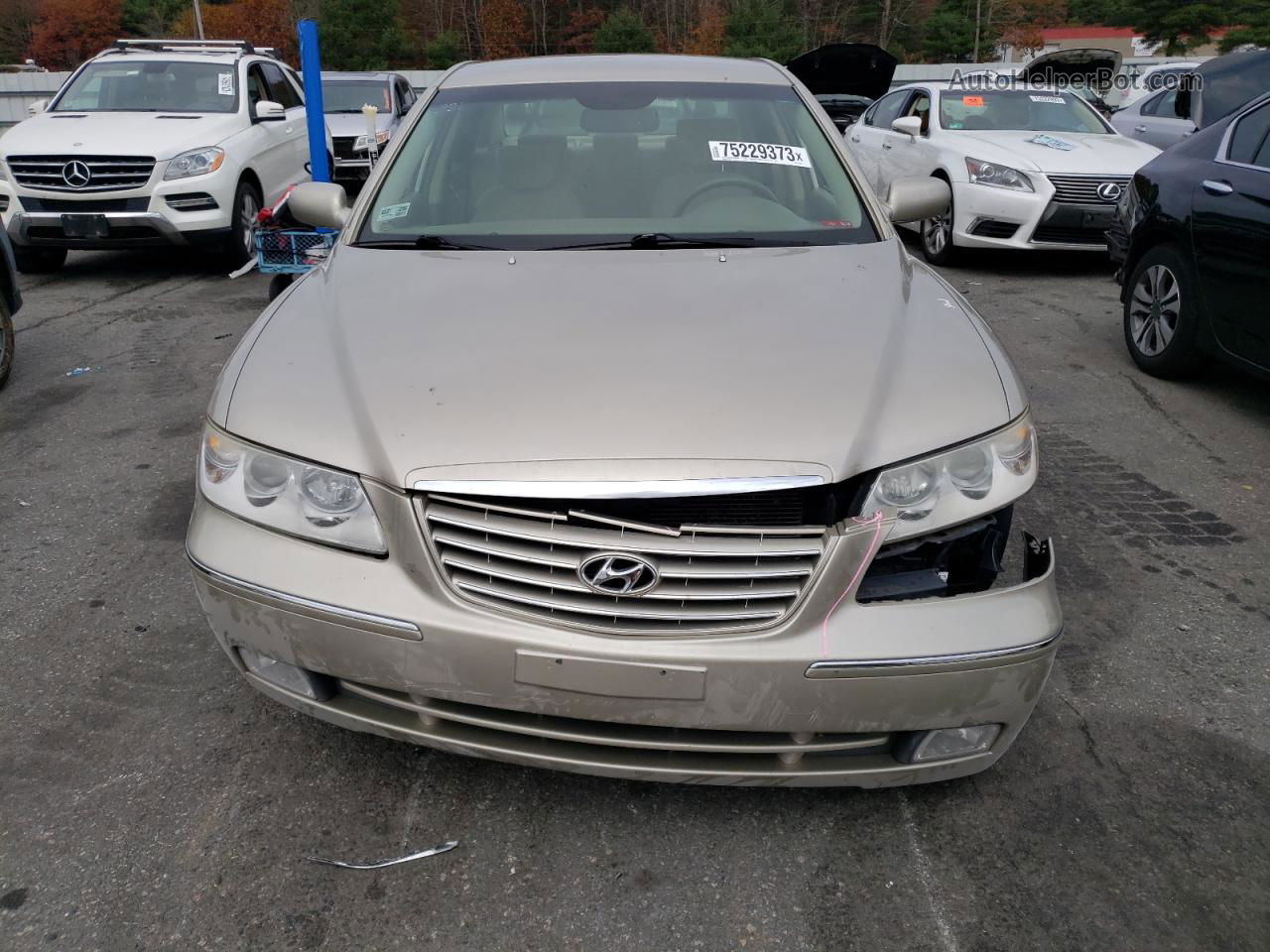 2008 Hyundai Azera Gls Gold vin: KMHFC46D18A320352