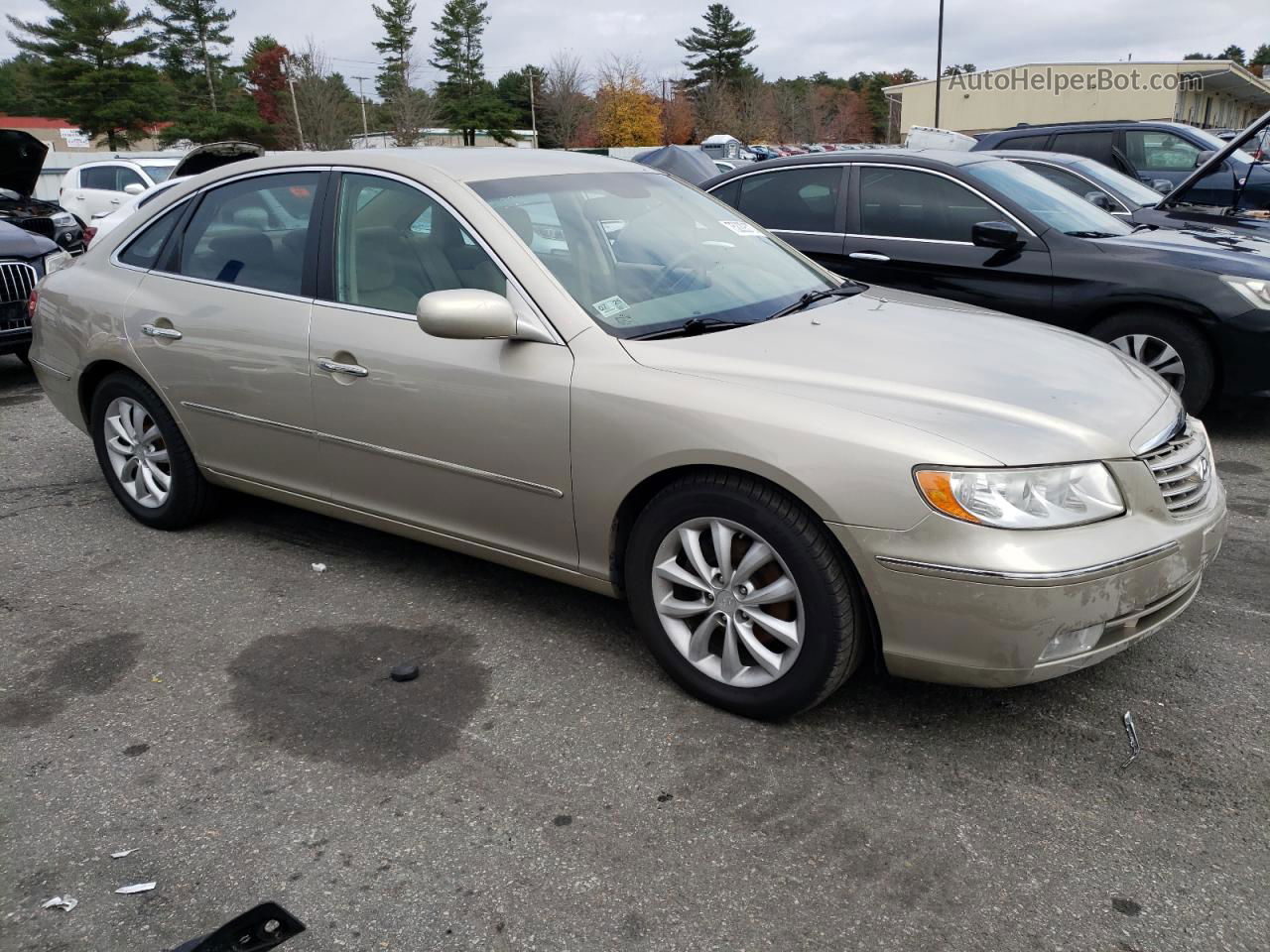 2008 Hyundai Azera Gls Gold vin: KMHFC46D18A320352