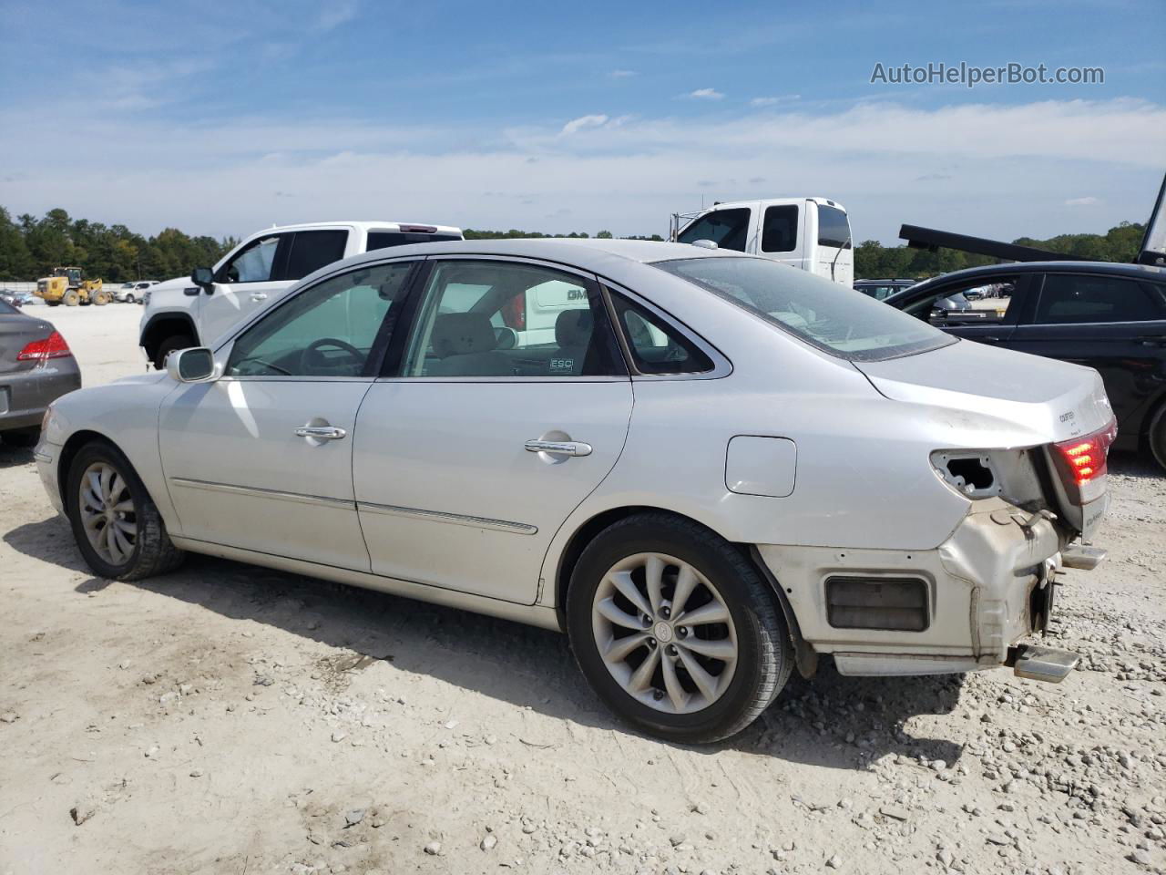 2008 Hyundai Azera Gls Silver vin: KMHFC46D28A319436