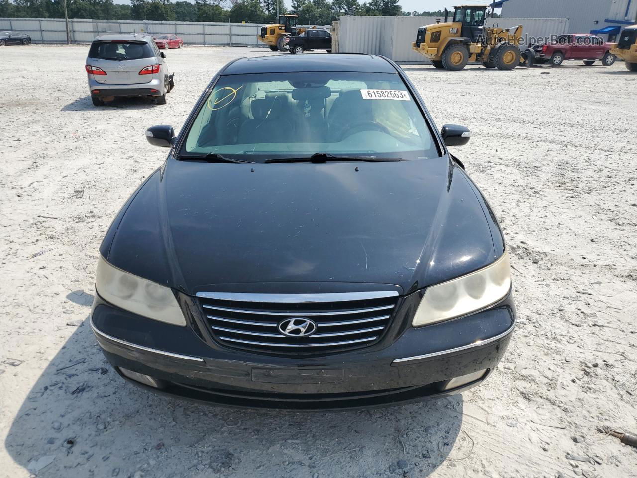 2008 Hyundai Azera Se Black vin: KMHFC46F08A253972