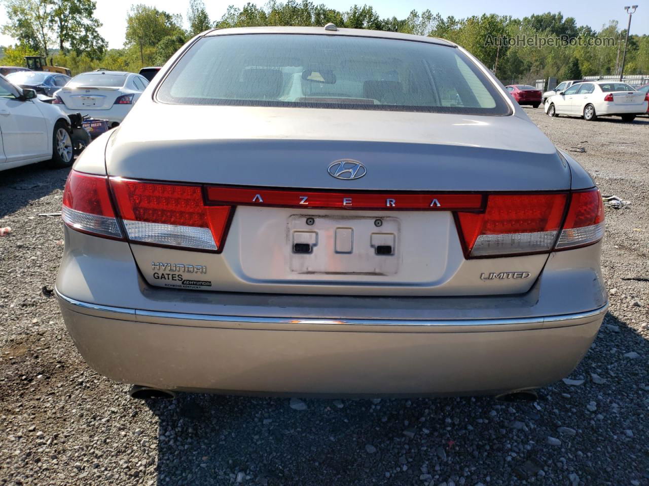 2008 Hyundai Azera Se Tan vin: KMHFC46F08A265216