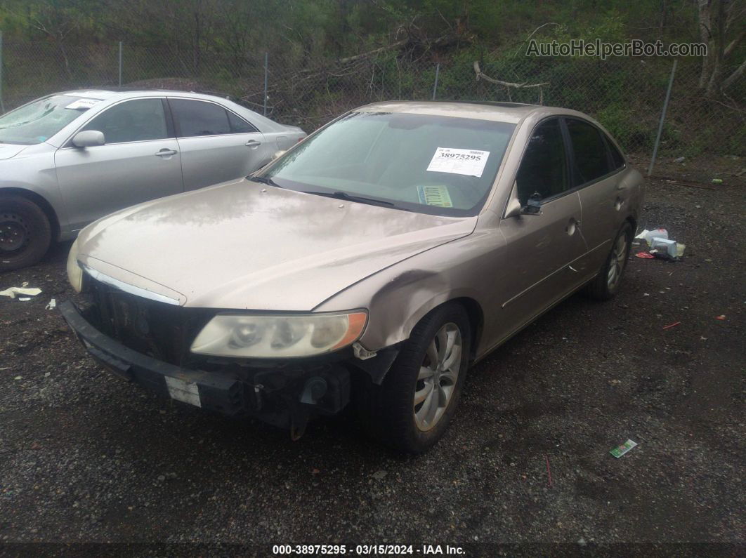 2008 Hyundai Azera Limited Tan vin: KMHFC46F08A272151