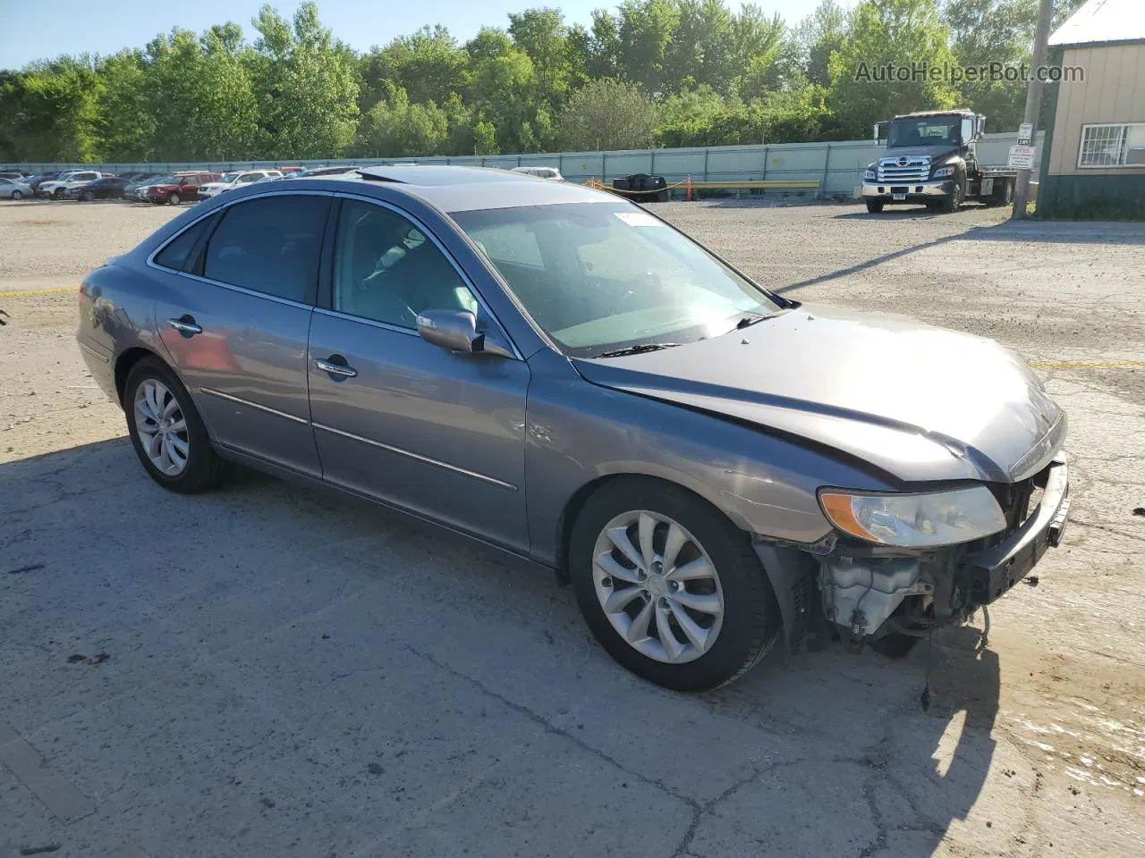 2008 Hyundai Azera Se Silver vin: KMHFC46F08A273123