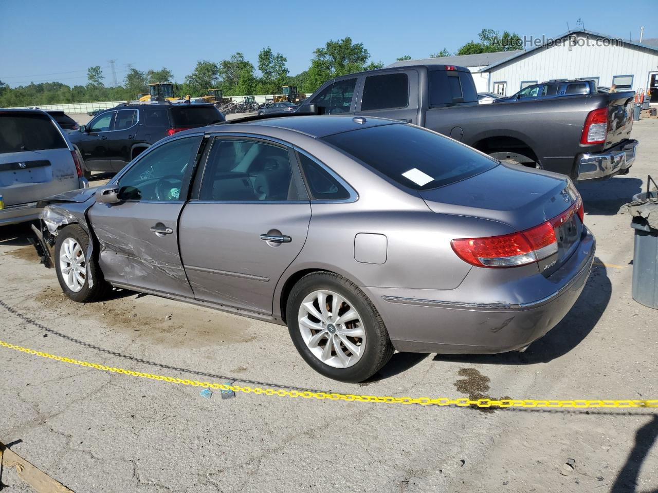 2008 Hyundai Azera Se Silver vin: KMHFC46F08A273123