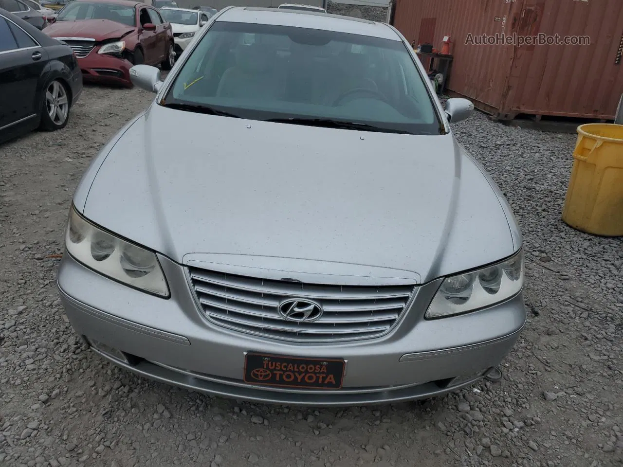 2008 Hyundai Azera Se Серебряный vin: KMHFC46F18A290514