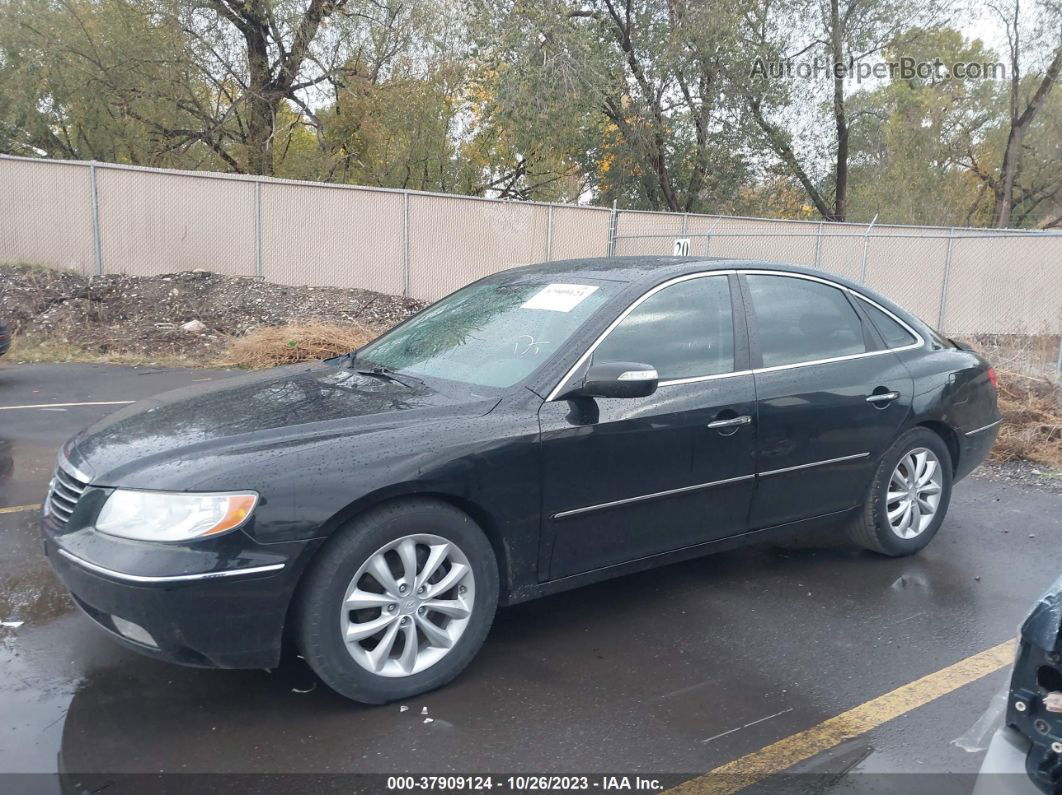 2008 Hyundai Azera Limited Black vin: KMHFC46F18A302323