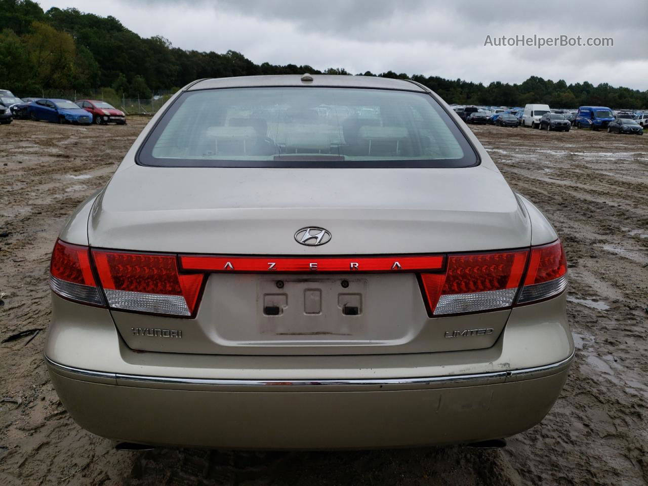 2008 Hyundai Azera Se Золотой vin: KMHFC46F18A320725