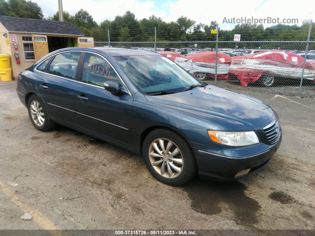 2008 Hyundai Azera Limited Blue vin: KMHFC46F18A321955